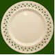 Leeds Pottery Creamware Pierced Soup Dish