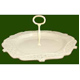 Leeds Pottery Creamware Single Tier Pierced Plate&hellip;