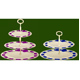 Leeds Pottery Creamware 2 Tier Pierced Ribbon&hellip;