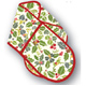 Julie Dodsworth Spice Cotton Double Oven Glove