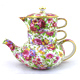 Royal Winton Summertime 3 Piece Stacking Teapot&hellip;